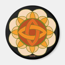 "Sacral Chakra" Magnet