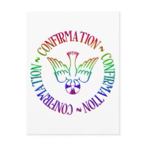 Sacrament of Confirmation - Descent of Holy Spirit Postcard