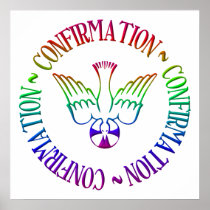 Sacrament of Confirmation - Descent of Holy Spirit Posters