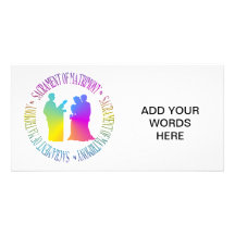 Sacrament of Matrimony Custom Photo Card