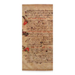 Sacramentary Of Gellone Scene Page Of Text With In Rack Card Design