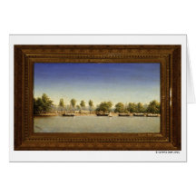 Sacramento City, July 1849 Greeting Card