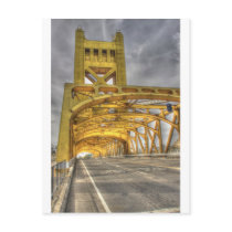 Sacramento Tower Bridge Postcard