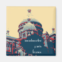 Sacré-Coeur Basilica Montmartre Magnet