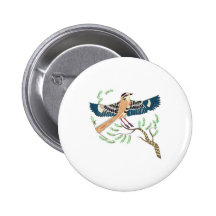 sacred egyptian bird pinback button
