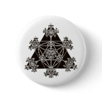Sacred Geometry: Black Triangles: Pin