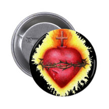 Sacred Heart 2 Button