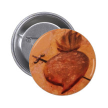 SACRED HEART Italy Pinback Buttons