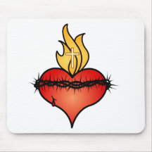Sacred Heart Mouse Mats