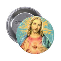 Sacred Heart of Jesus Button