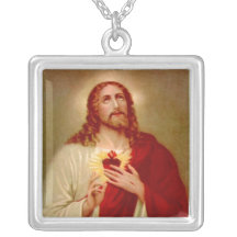 Sacred Heart of Jesus Custom Necklace