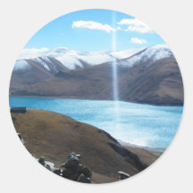 sacred Lake Round Sticker