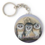 Sacred owls keychains
