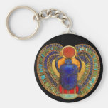 Sacred Scarab of Ancient Egypt Key Chain