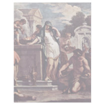 Sacrifice To The Goddess Vesta By Ricci Sebastiano Letterhead Design