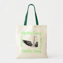 Sacs fourre-tout à bande de dames Skrilla