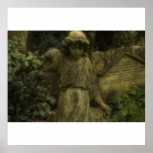 Sad Angel - (Gothic) Print