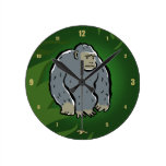 sad ape round wallclock