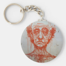 Sad Clown Keychain