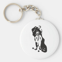 Sad Clown Keychain