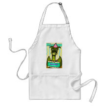 Sad Dragon Apron