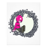 sad emo kid vector illustration personalized invitations
