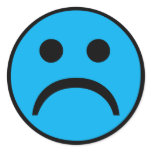 Sad face