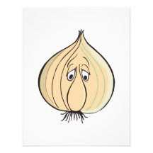 sad garlic face invitations