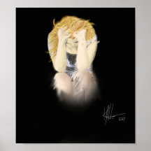 Sad Girl Print