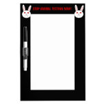 Sad Lab Rabbit Animal Testing Memo Board Dry-Erase Whiteboards