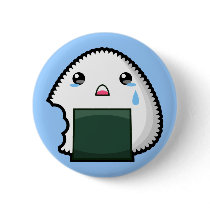 Sad Onigiri Pins