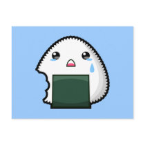 Sad Onigiri Post Card