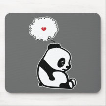 Sad Panda Mousepad