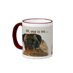 Sad Pug Dog Mug