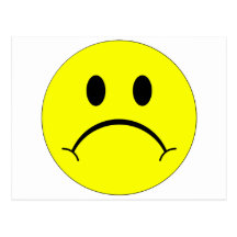 Sad Smiley Face Happy Smile Expression Smilie Postcards