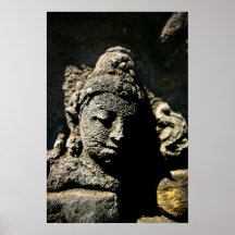 Sad Statue Print