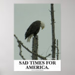 SAD TIMES FOR AMERICA. posters