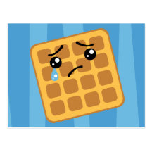 Sad Waffle Postcards
