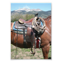 Saddle Up Art Photo