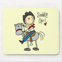 Saddle Up Cowboy Tshirts and Gifts Mouse Pad
