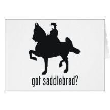 Saddlebred Greeting Cards