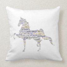 Saddlebred Pillow
