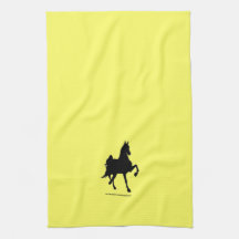 Saddlebred Silhouette Kitchen Towels