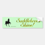 Saddlebreds Bumper Stickers
