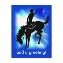 Saddlebronc 102 post card