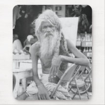 Sadhu Monk, India - Daren Hollis Mousemats