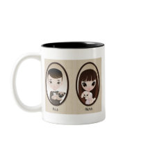 Sadie and Henri Coffee Mugs