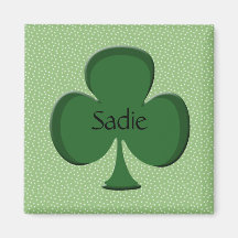 Sadie Shamrock Magnet