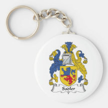 Sadler Family Crest Key Chains