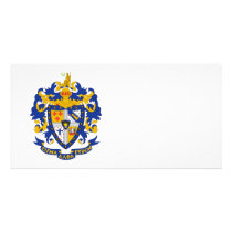 SAE Coat of Arms Colour Custom Photo Card